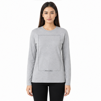 Custom Full Sleeve T-Shirt woman