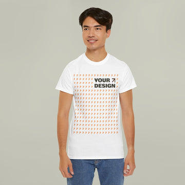 Custom Round Neck T–Shirt