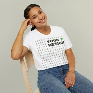 Oversized Custom Drop Shoulder T-Shirt woman