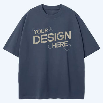 Oversized Custom Drop Shoulder T-Shirt